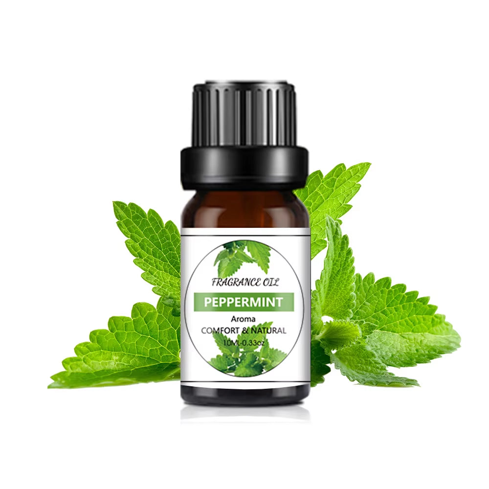 10Ml Essential Oil Organic Plant 33 FLAVOR DIY Aromatherapy Plaster Candle Soap Making Aroma Fragrance Oil for Diffuser Sleep